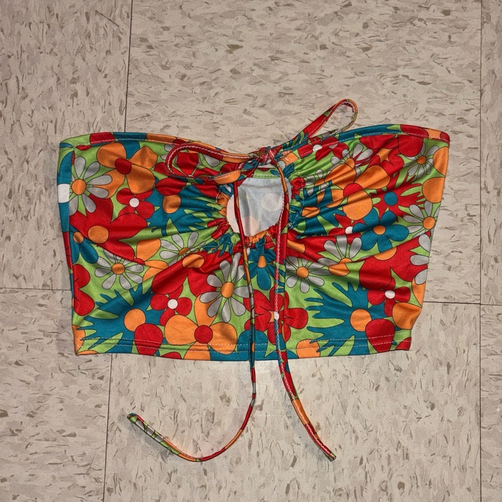 Floral Tube Top